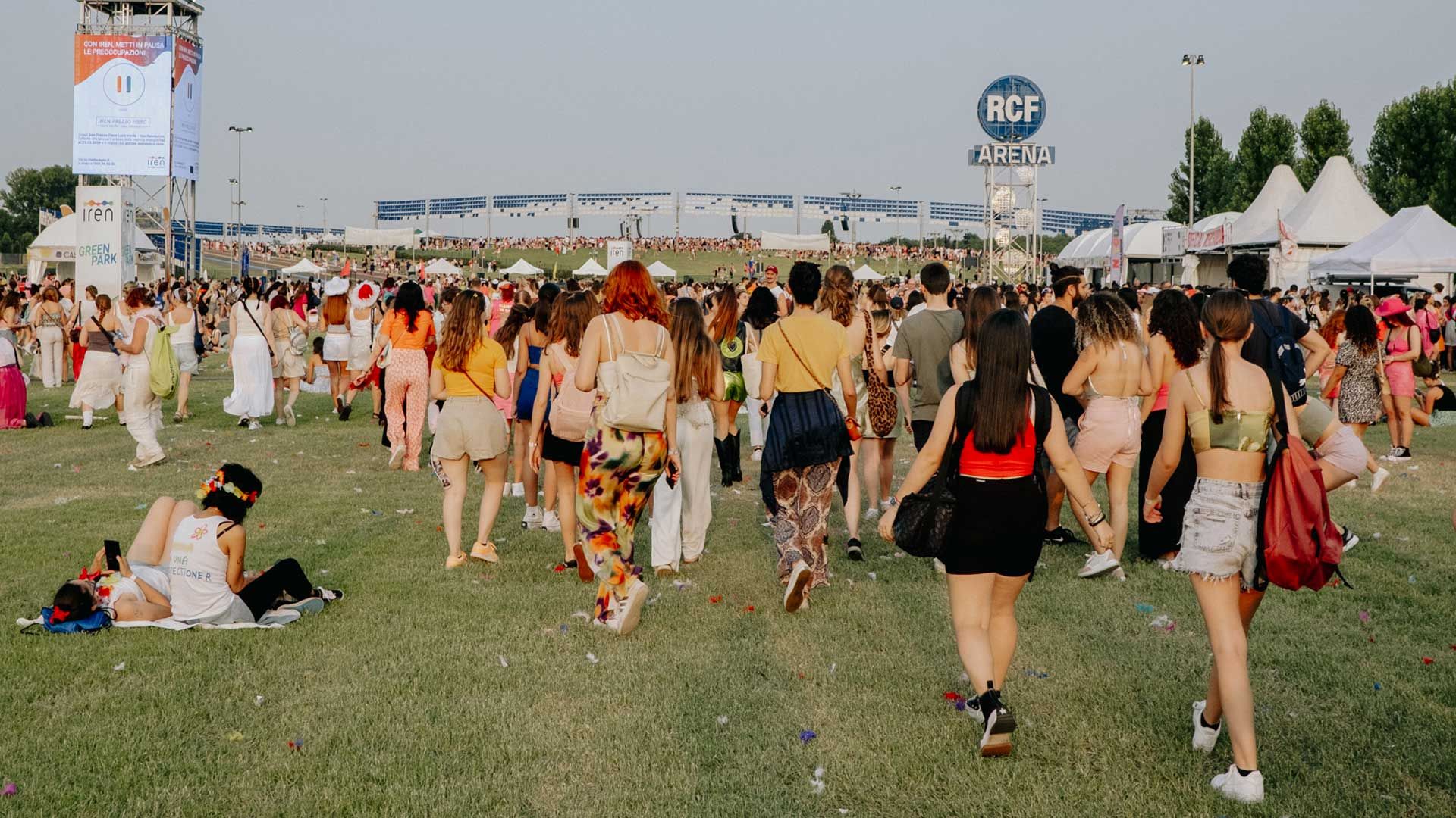 Pubblico in Rcf Arena